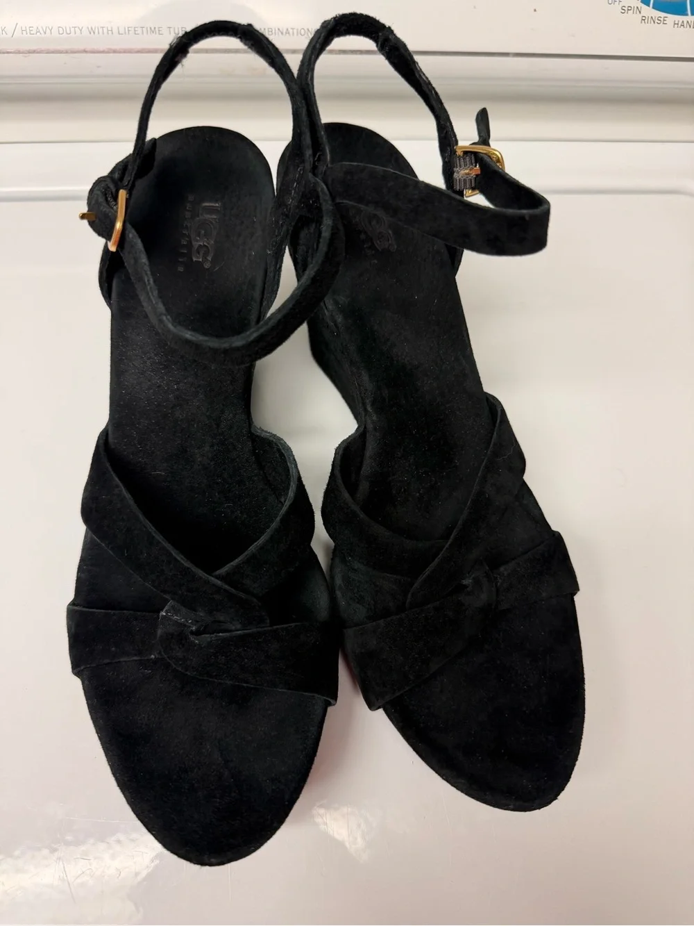 UGG suede wedge